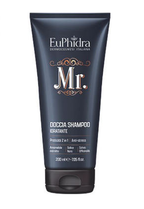 Euphidra Mr Doccia Shampoo Idratante 200 ml - Doccia Shampoo Uomo